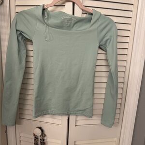 Women's Mint Long Sleeve Top.  Aeropostale women’s xs